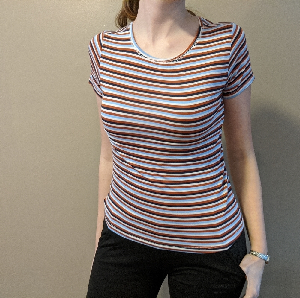 Zara Trafaluc striped t-shirt